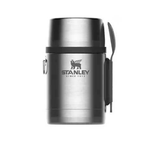 STANLEY Adult Adventure Vacuum Food Thermos, 0.53 Liter, Stainless Steel
